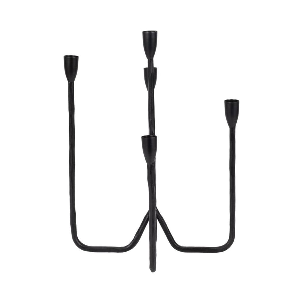 Iron Forged 5 - Taper Candle Holder - Black, 16 in. - Sage InteriorsSagebrook HomeCandle Holders