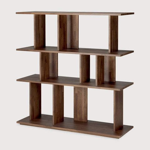 Irregular Rack – Modern Asymmetrical Wooden Shelf Sage Interiors - Sage InteriorsEthnicraft
