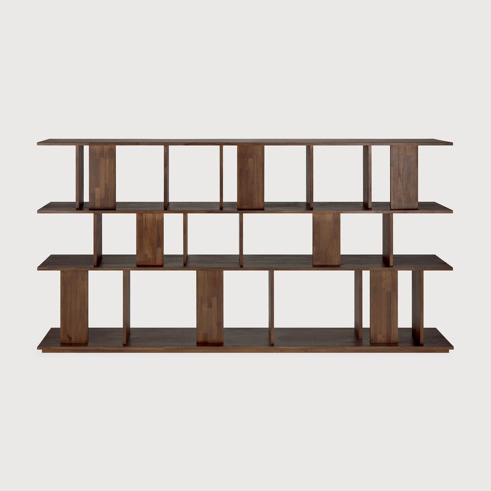Irregular Rack – Modern Asymmetrical Wooden Shelf Sage Interiors - Sage InteriorsEthnicraft