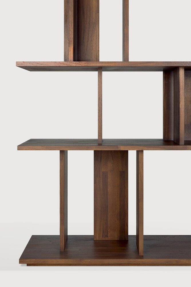 Irregular Rack – Modern Asymmetrical Wooden Shelf Sage Interiors - Sage InteriorsEthnicraft