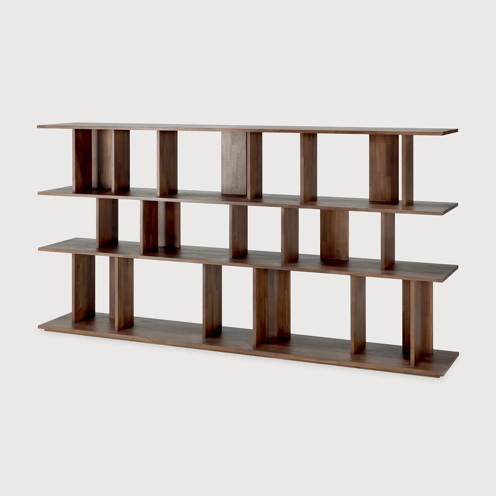 Irregular Rack – Modern Asymmetrical Wooden Shelf Sage Interiors - Sage InteriorsEthnicraft