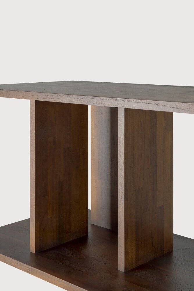 Irregular Rack – Modern Asymmetrical Wooden Shelf Sage Interiors - Sage InteriorsEthnicraft