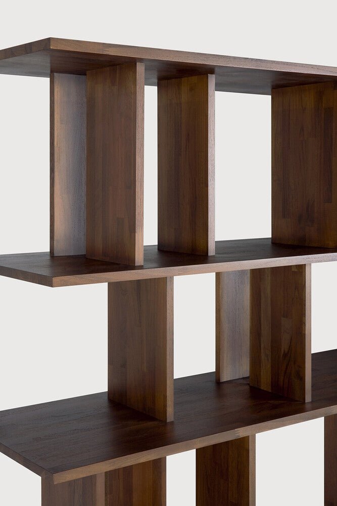 Irregular Rack – Modern Asymmetrical Wooden Shelf Sage Interiors - Sage InteriorsEthnicraft