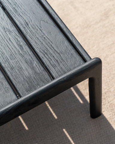 Jack Outdoor Side Table, Black Teak - Sage InteriorsethnicraftSide Table