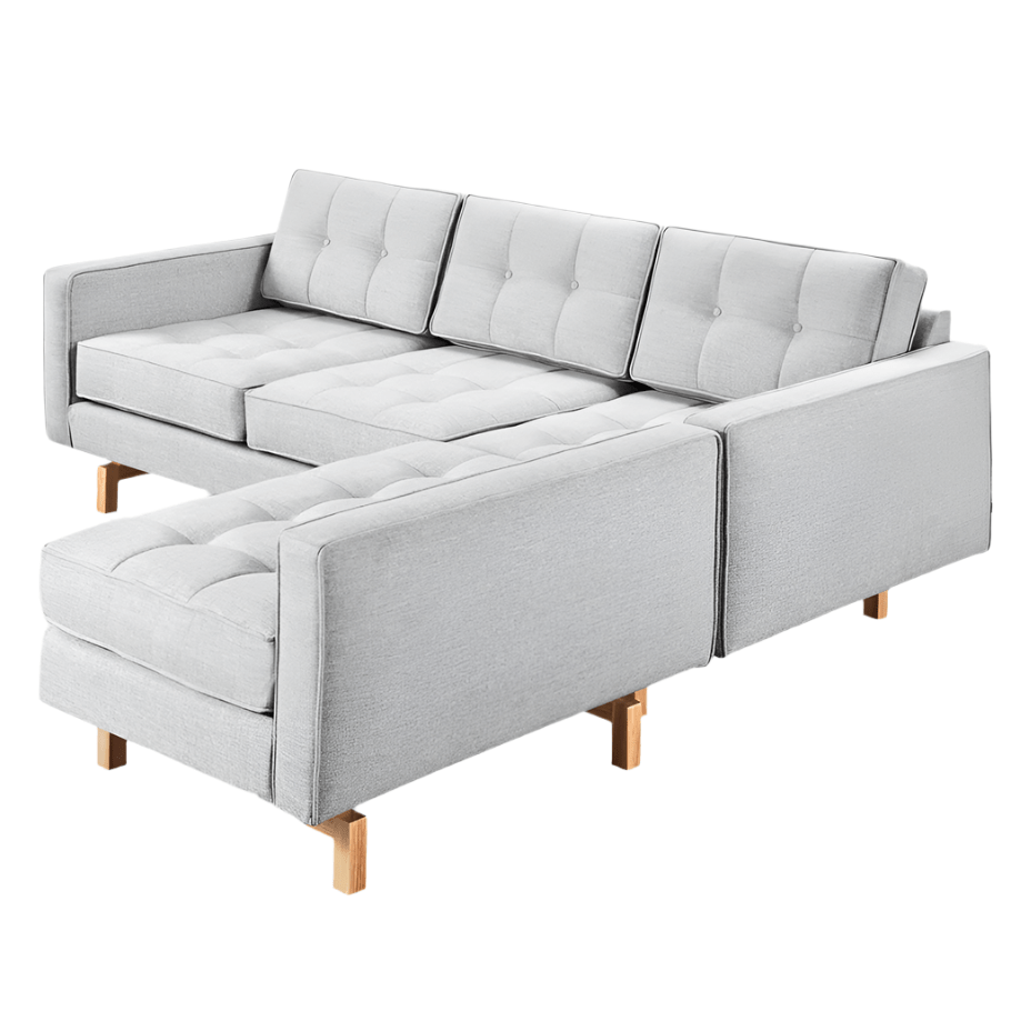 Jane 2 Loft Bi - Sectional by Gus Modern – Mid - Century Modular Sofa with Reversible Chaise - Sage InteriorsSage InteriorsSofas
