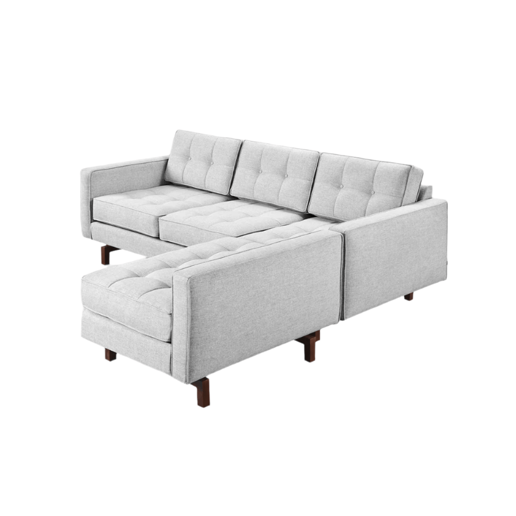 Jane 2 Loft Bi - Sectional by Gus Modern – Mid - Century Modular Sofa with Reversible Chaise - Sage InteriorsSage InteriorsSofas