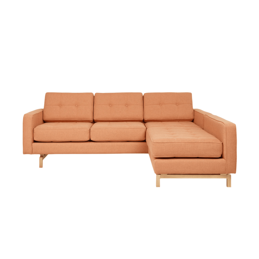 Jane 2 Loft Bi - Sectional by Gus Modern – Mid - Century Modular Sofa with Reversible Chaise - Sage InteriorsSage InteriorsSofas