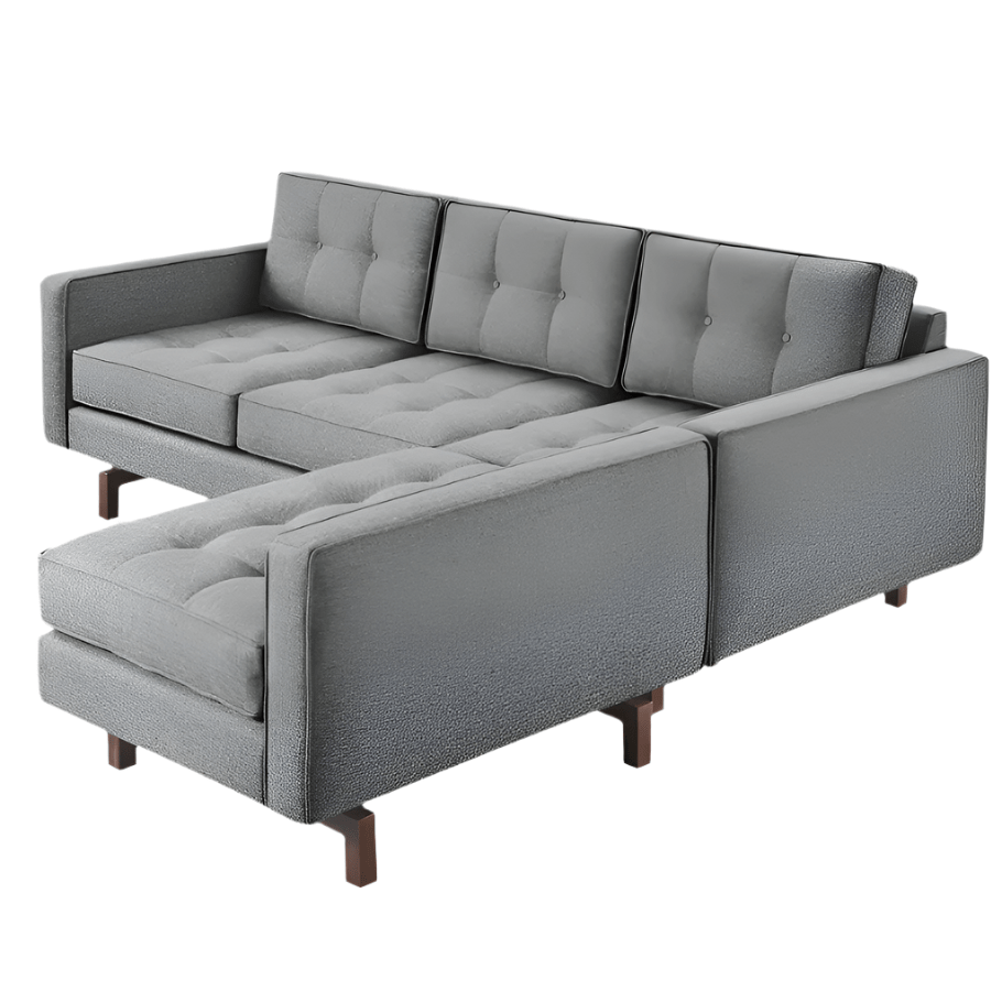 Jane 2 Loft Bi - Sectional by Gus Modern – Mid - Century Modular Sofa with Reversible Chaise - Sage InteriorsSage InteriorsSofas