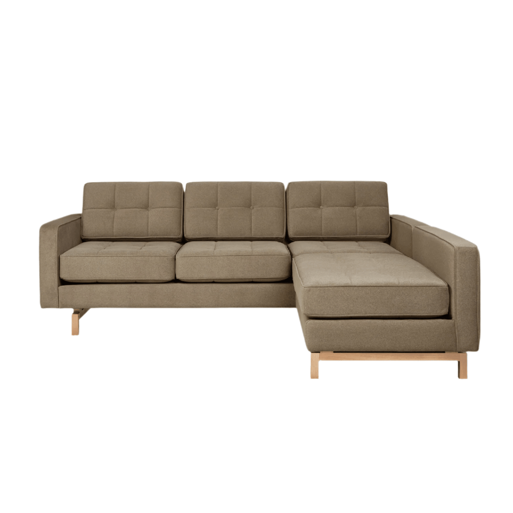 Jane 2 Loft Bi - Sectional by Gus Modern – Mid - Century Modular Sofa with Reversible Chaise - Sage InteriorsSage InteriorsSofas