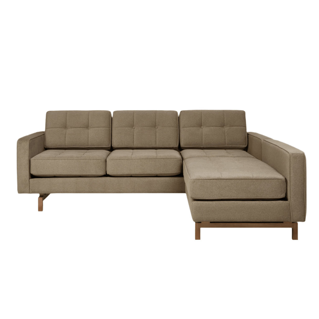 Jane 2 Loft Bi - Sectional by Gus Modern – Mid - Century Modular Sofa with Reversible Chaise - Sage InteriorsSage InteriorsSofas