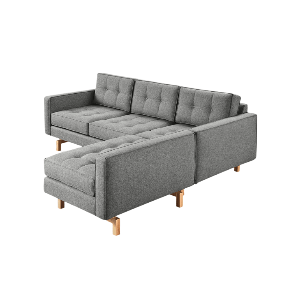 Jane 2 Loft Bi - Sectional by Gus Modern – Mid - Century Modular Sofa with Reversible Chaise - Sage InteriorsSage InteriorsSofas