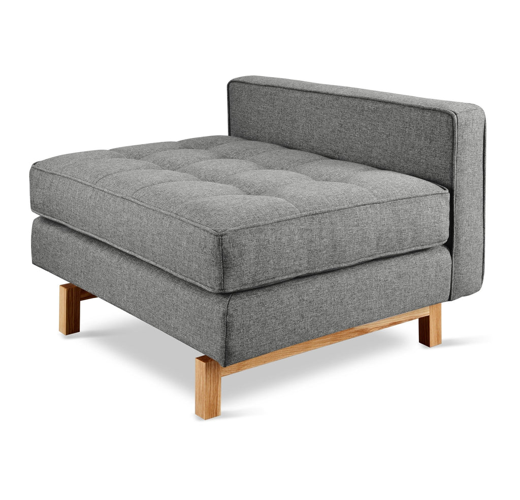 Jane 2 Lounge – Mid - Century Modern Lounge Chair with Tufted Cushions and FSC® Wood Base - Sage InteriorsSage InteriorsLounge Chair