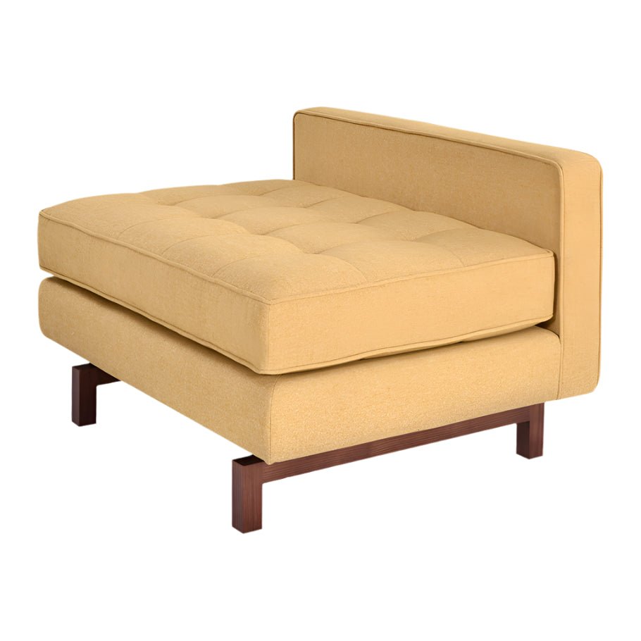 Jane 2 Lounge – Mid - Century Modern Lounge Chair with Tufted Cushions and FSC® Wood Base - Sage InteriorsSage InteriorsLounge Chair