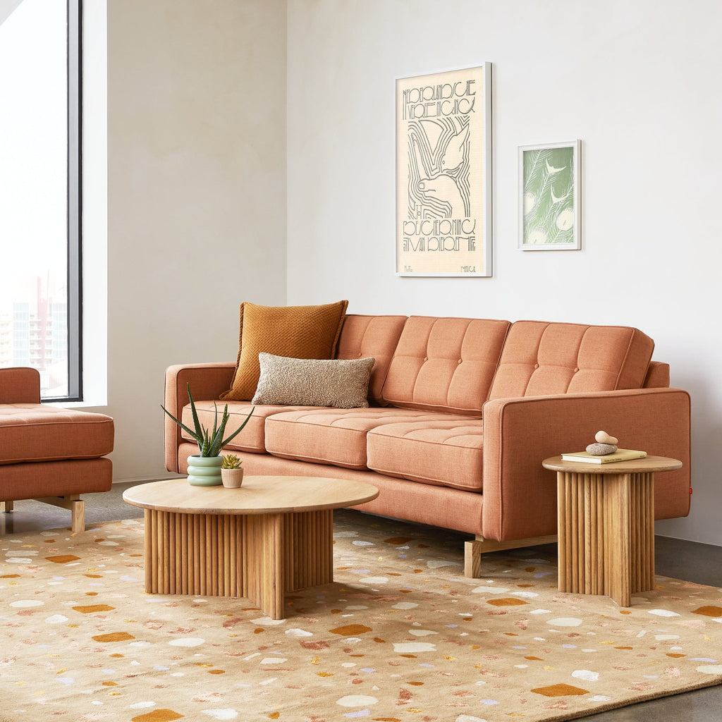 Jane 2 Sofa – Mid - Century Modern Design with Walnut or Natural Base by Gus Modern - Sage InteriorsSage InteriorsSofas