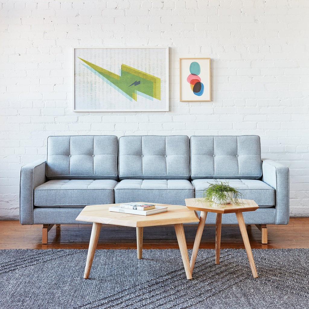 Jane 2 Sofa – Mid - Century Modern Design with Walnut or Natural Base by Gus Modern - Sage InteriorsSage InteriorsSofas