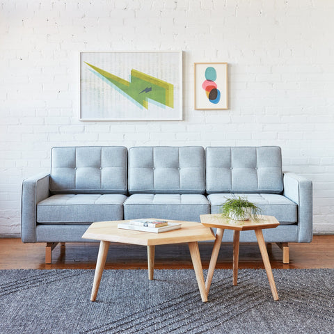 Jane 2 Sofa – Mid - Century Modern Design with Walnut or Natural Base by Gus Modern - Sage InteriorsSage InteriorsSofas