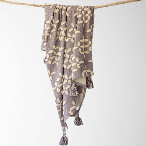 Josie Modern Oversized Tufted Throw - Sage InteriorsTajik Home LLC