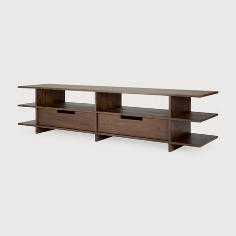 Kabuki TV Cupboard – Elegant Wooden Media Console Sage Interiors - Sage InteriorsEthnicraft