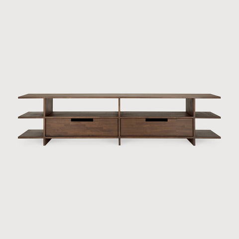 Kabuki TV Cupboard – Elegant Wooden Media Console Sage Interiors - Sage InteriorsEthnicraft
