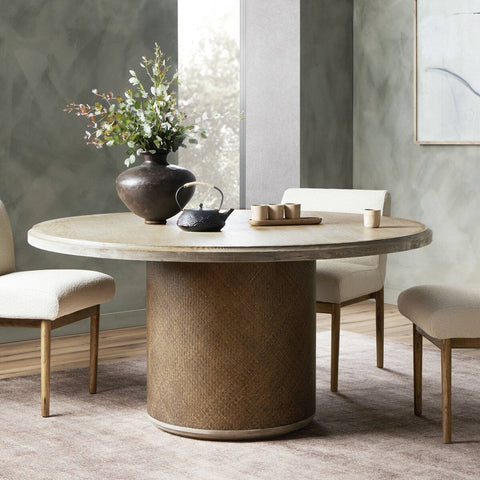 Kiara Round Dining Table - Sage InteriorsSage InteriorsDining Table