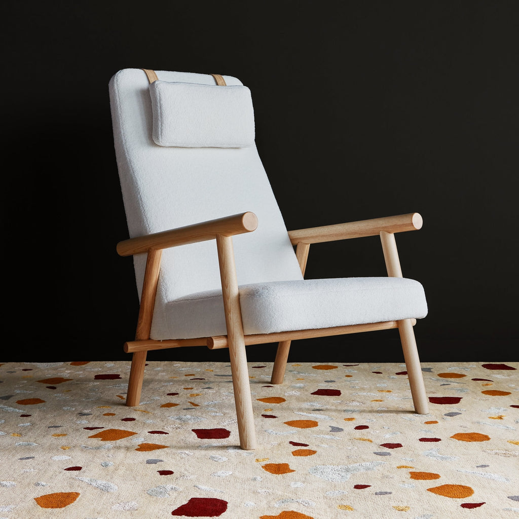 Labrador Chair – Modern Lounge Chair with Adjustable Headrest - Sage InteriorsSage InteriorsChair