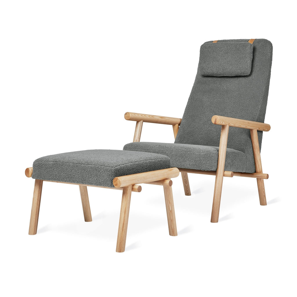 Labrador Chair & Ottoman – Scandinavian - Inspired Eco Lounge Set - Sage InteriorsSage InteriorsChair & Ottoman