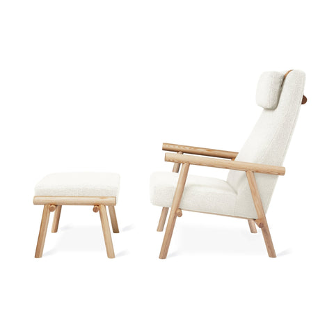 Labrador Chair & Ottoman – Scandinavian - Inspired Eco Lounge Set - Sage InteriorsSage InteriorsChair & Ottoman