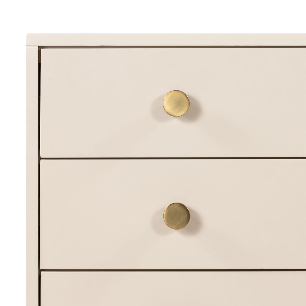Laila Nightstand, White Alabaster - Sage InteriorsFHottoman