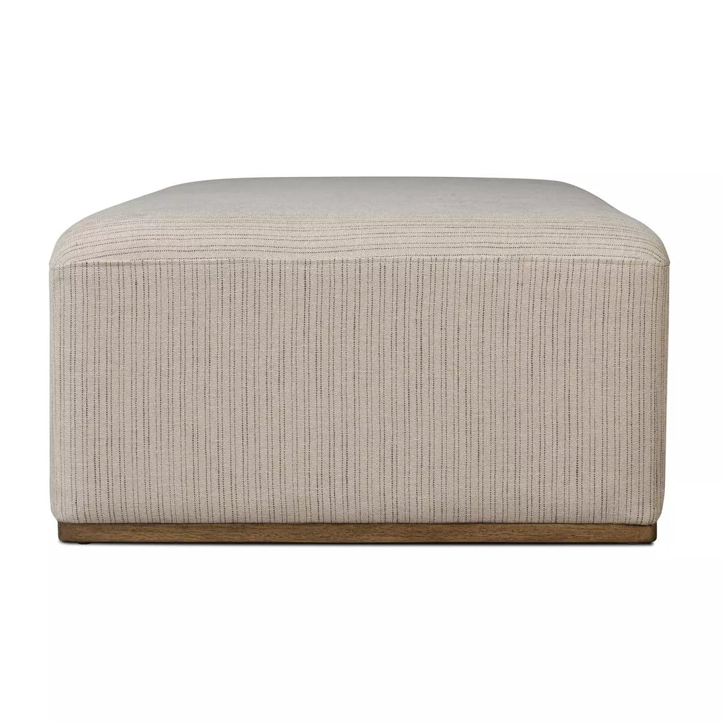 Large Streamlined Ottoman - Sage InteriorsFour HandsOttoman