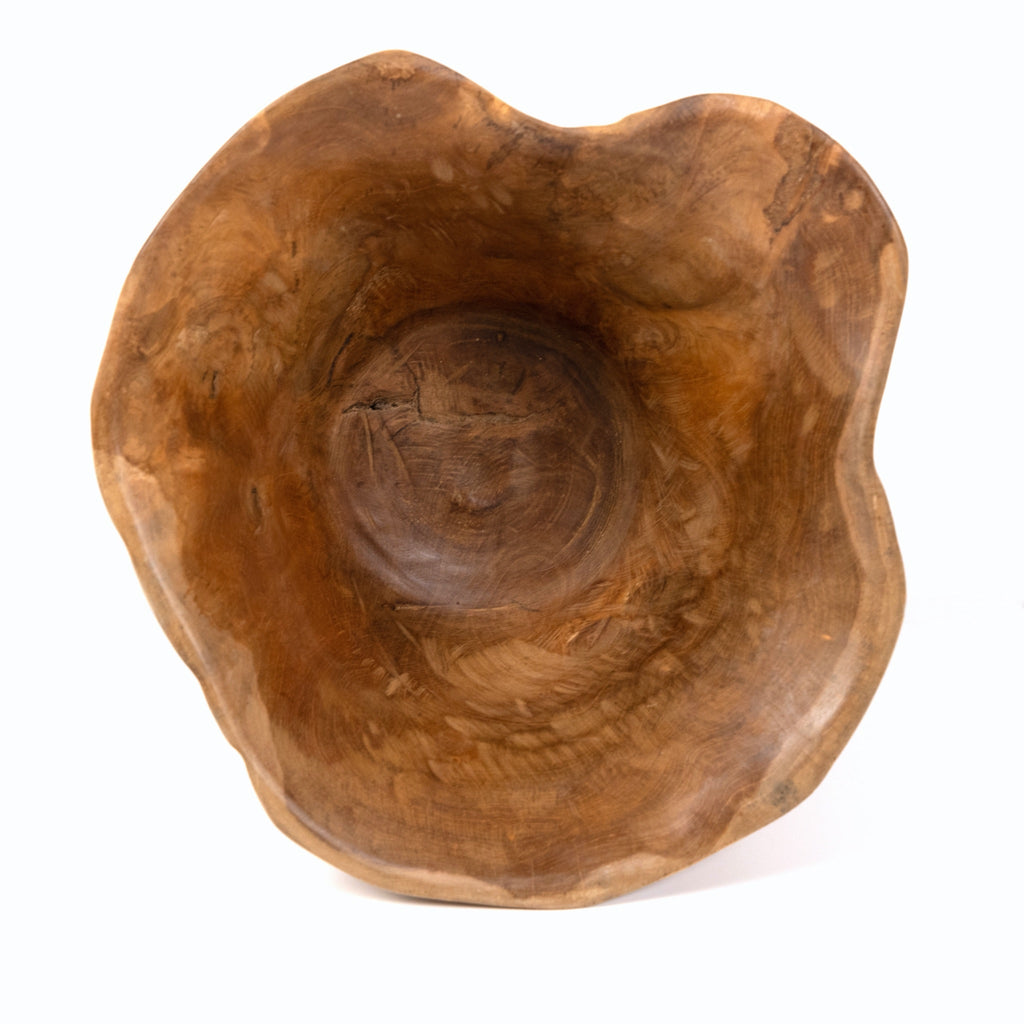 Large Teak Root Bowl - Sage InteriorsFH