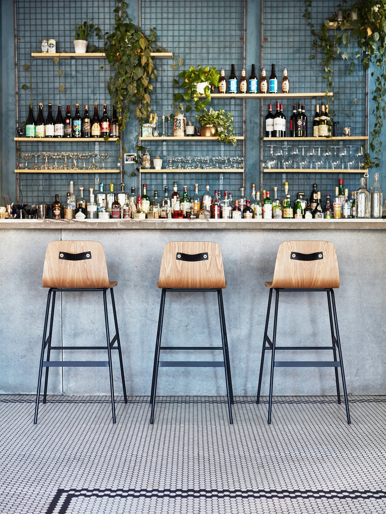 Lecture Bar Stool – Sustainable Upholstered Seating for Elevated Spaces - Sage InteriorsGusBar Stool