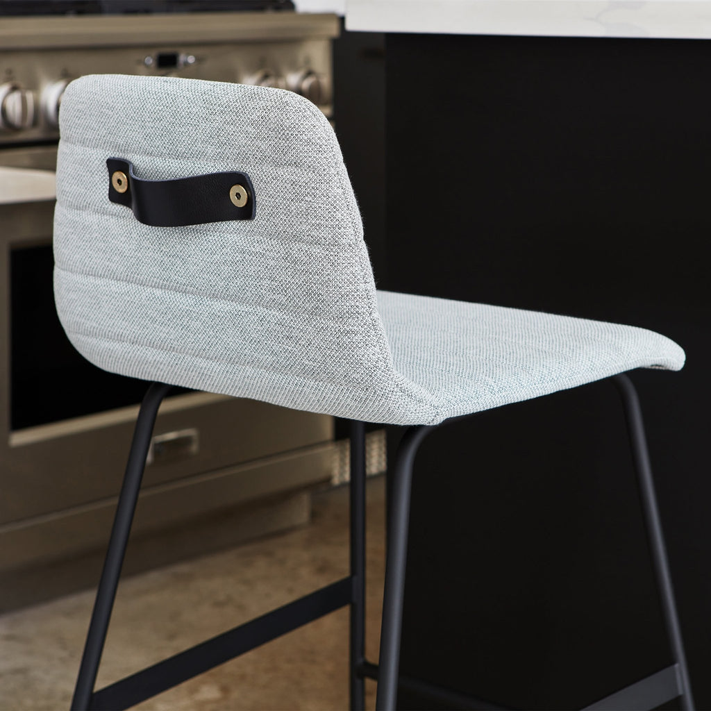 Lecture Counter Stool – Modern Upholstered Bar Seating with Recycled Fabric - Sage InteriorsSage InteriorsCounter Stool