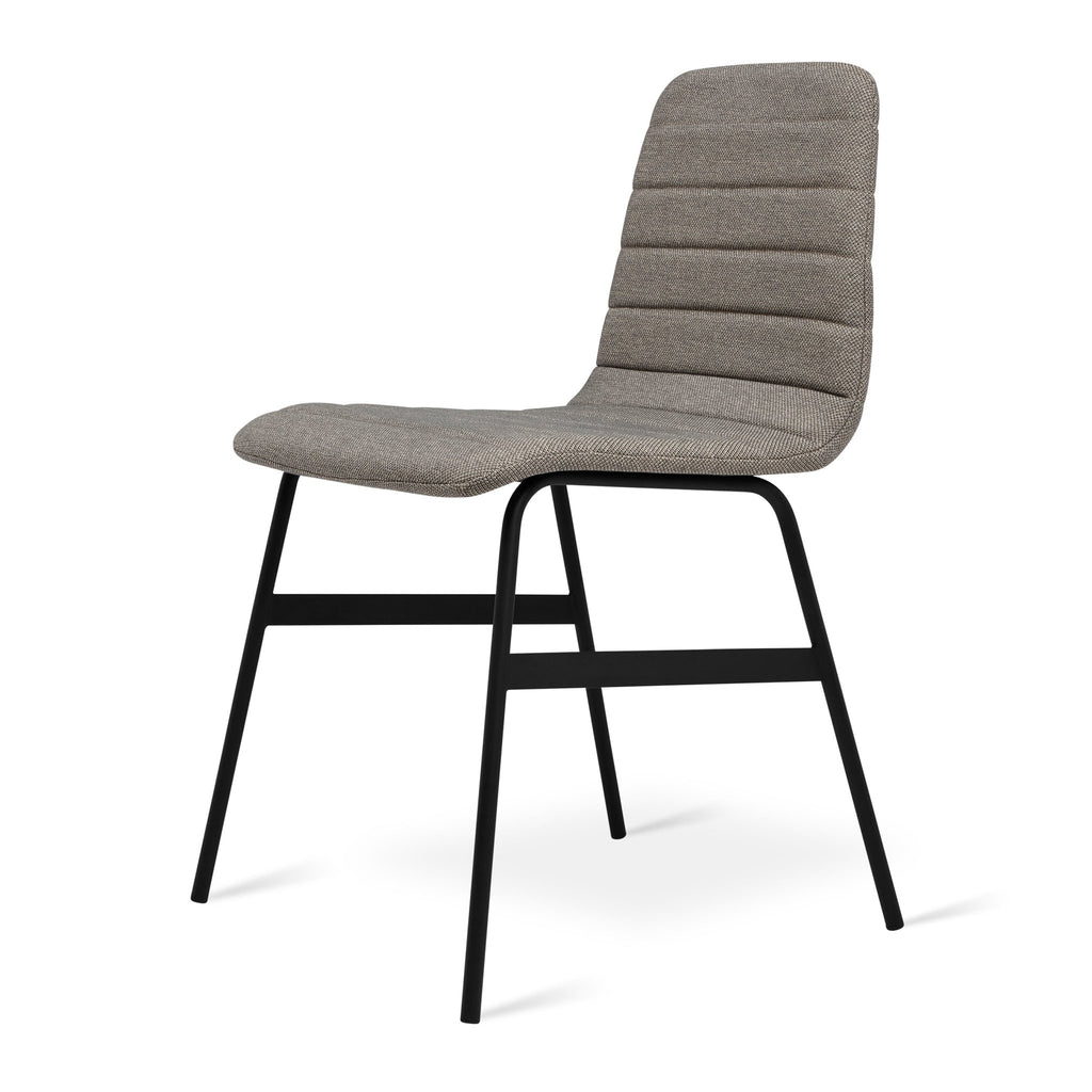 Lecture Dining Chair – Upholstered Modern Design with Brass & Leather Accents - Sage InteriorsSage InteriorsChair
