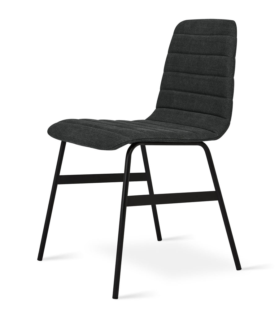 Lecture Dining Chair – Upholstered Modern Design with Brass & Leather Accents - Sage InteriorsSage InteriorsChair