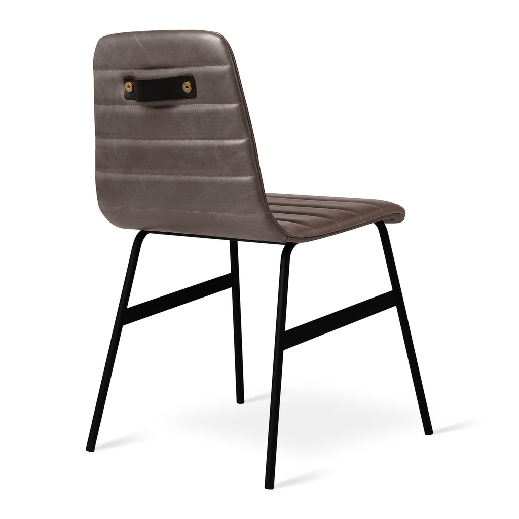 Lecture Dining Chair – Upholstered Modern Design with Brass & Leather Accents - Sage InteriorsSage InteriorsChair