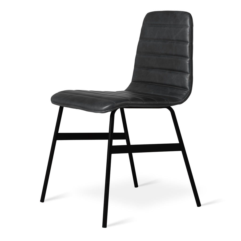 Lecture Dining Chair – Upholstered Modern Design with Brass & Leather Accents - Sage InteriorsSage InteriorsChair