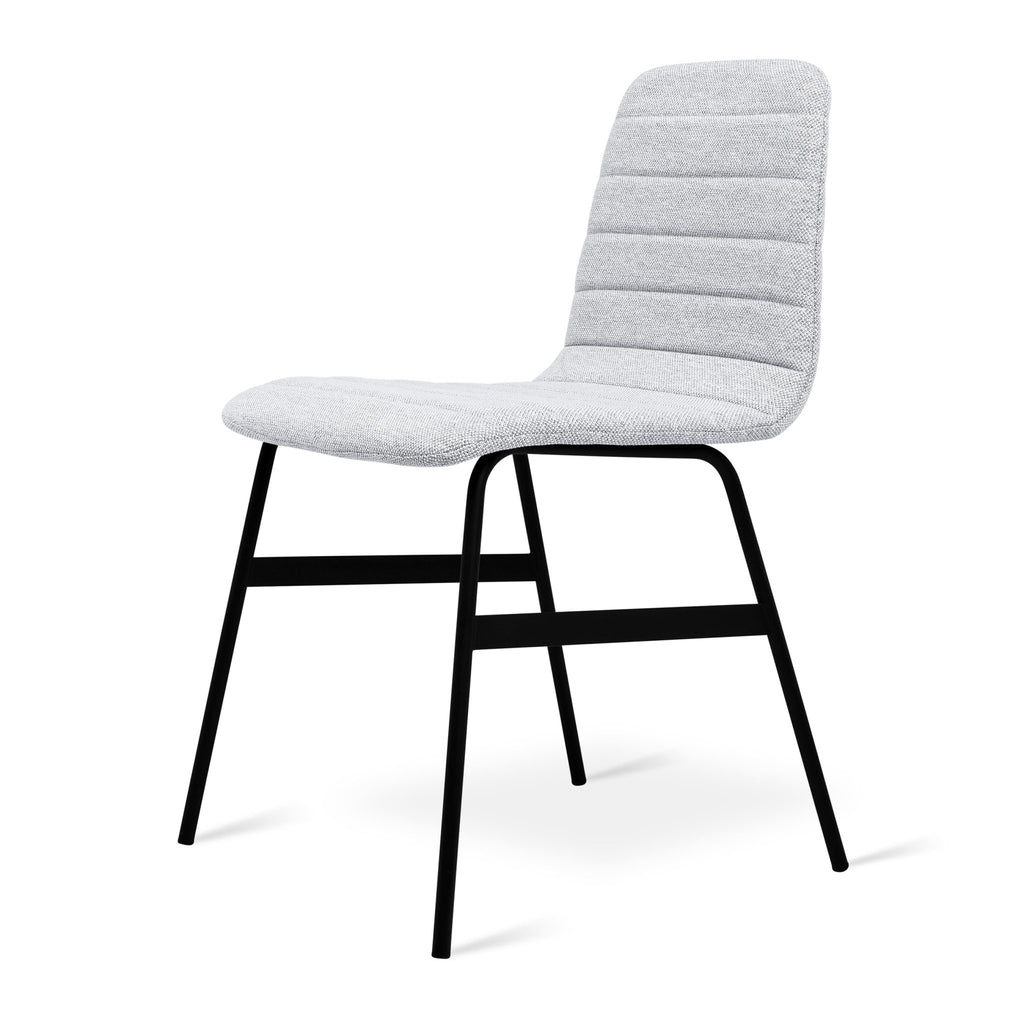 Lecture Dining Chair – Upholstered Modern Design with Brass & Leather Accents - Sage InteriorsSage InteriorsChair