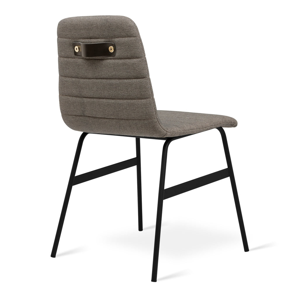 Lecture Dining Chair – Upholstered Modern Design with Brass & Leather Accents - Sage InteriorsSage InteriorsChair