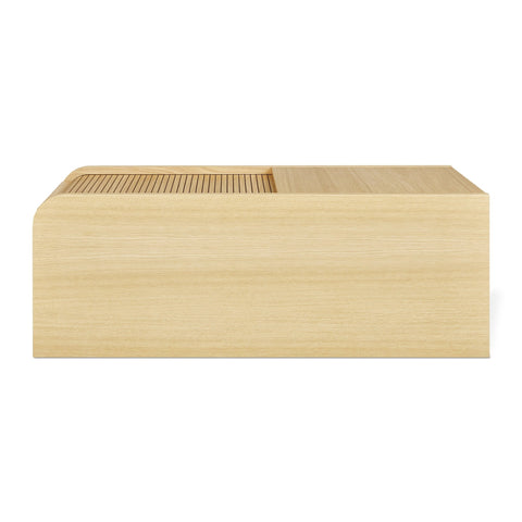 Ledger Storage Box – FSC® - Certified Tambour Top with Waterfall Edge Design - Sage InteriorsSage Interiorsstorage box