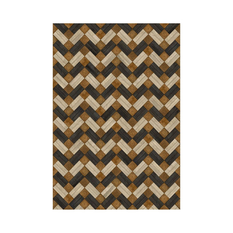 Lethaby Vintage Vinyl Floorcloth - Sage InteriorsSpicher and Co