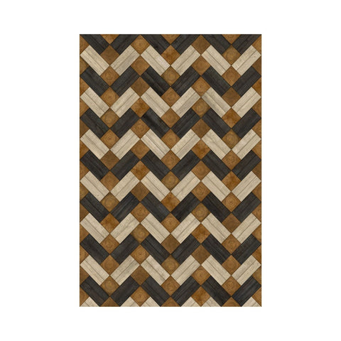 Lethaby Vintage Vinyl Floorcloth - Sage InteriorsSpicher and Co