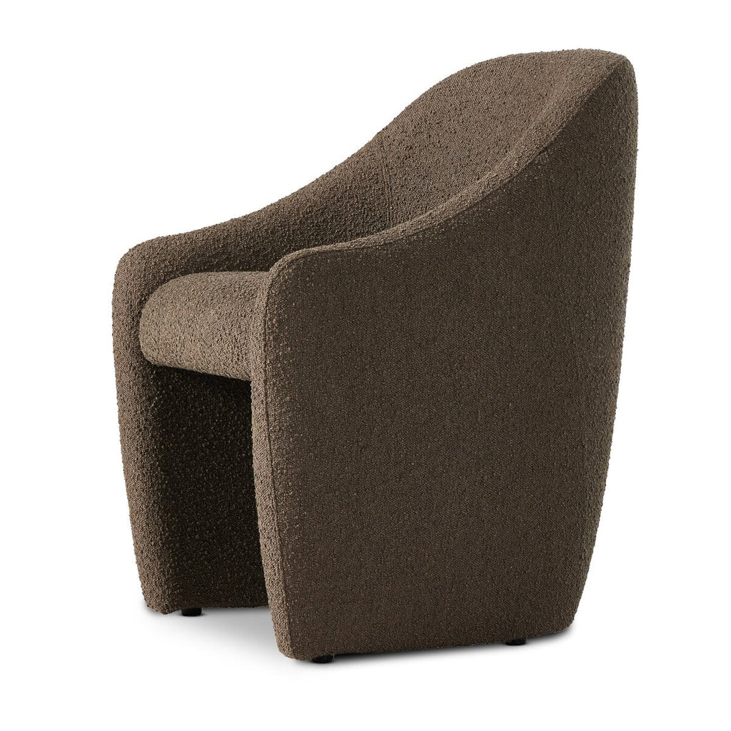 Levi Dining Chair – Knoll Clay Bouclé Performance Fabric - Sage InteriorsFour HandsDining Chair