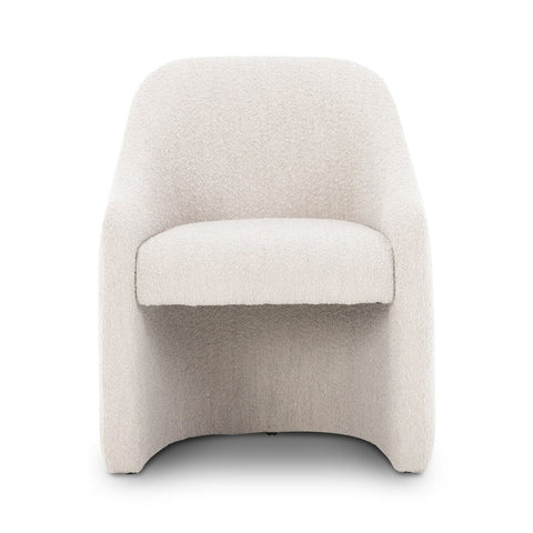 Levi Dining Chair – Knoll Clay Bouclé Performance Fabric - Sage InteriorsFour HandsDining Chair