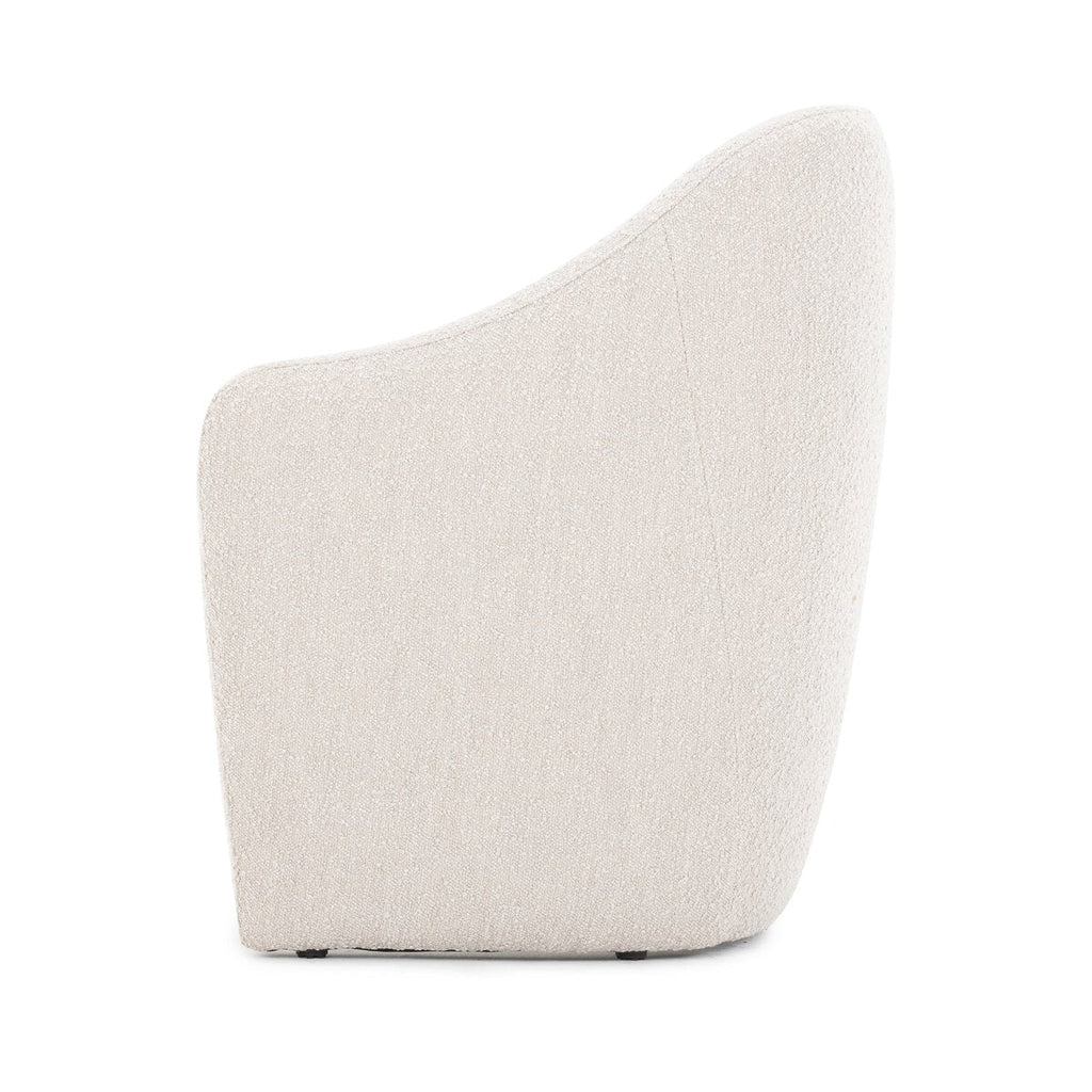 Levi Dining Chair – Knoll Clay Bouclé Performance Fabric - Sage InteriorsFour HandsDining Chair