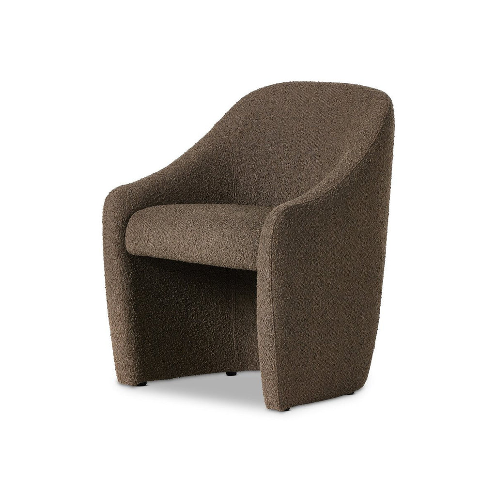 Levi Dining Chair – Knoll Clay Bouclé Performance Fabric - Sage InteriorsFour HandsDining Chair