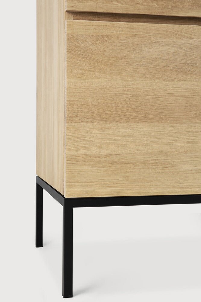 Ligna Oak Cupboard – Elegant Solid Wood Storage Cabinet by Sage Interiors - Sage InteriorsEthnicraft