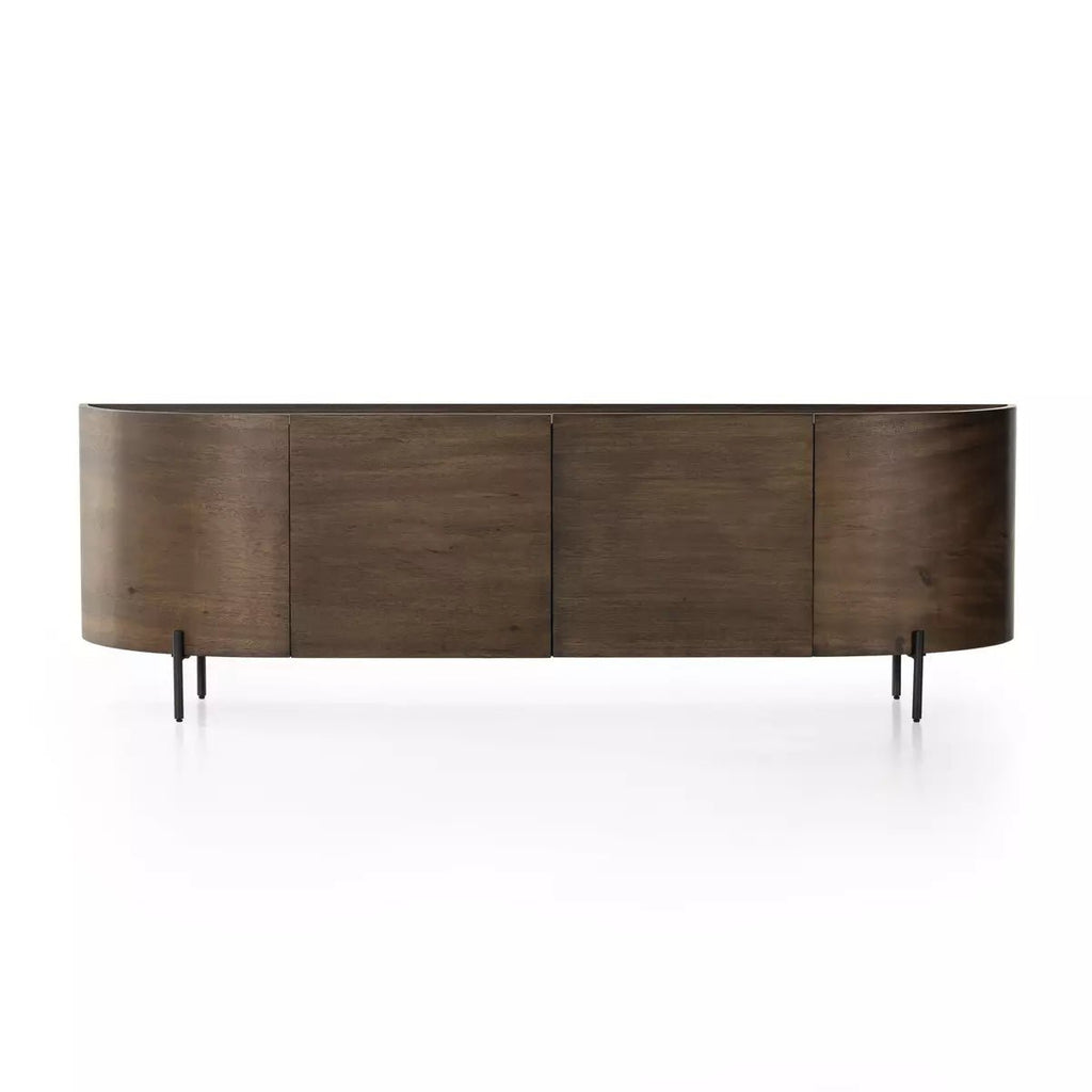 Lunas Media Console, Caramel Guanacaste - Sage InteriorsFour HandsMedia Stand