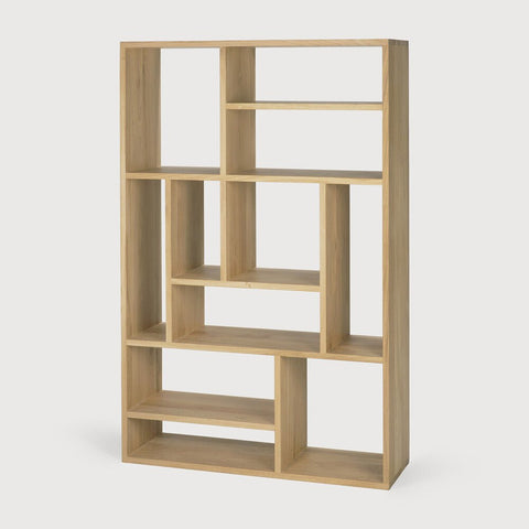 M Rack – Modern Geometric Wooden Shelf Sage Interiors - Sage InteriorsEthnicraft