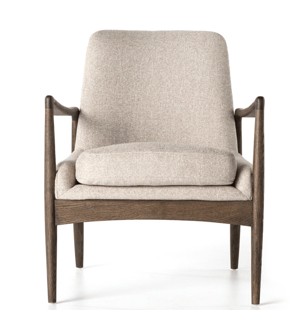 Magnolia accent chair, light camel performance fabric - Sage InteriorsSage Interiors
