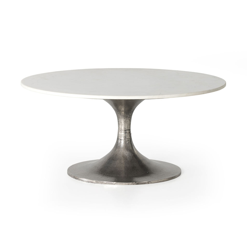Marble Topped Tulip Coffee Table - Sage InteriorsFHcoffee table